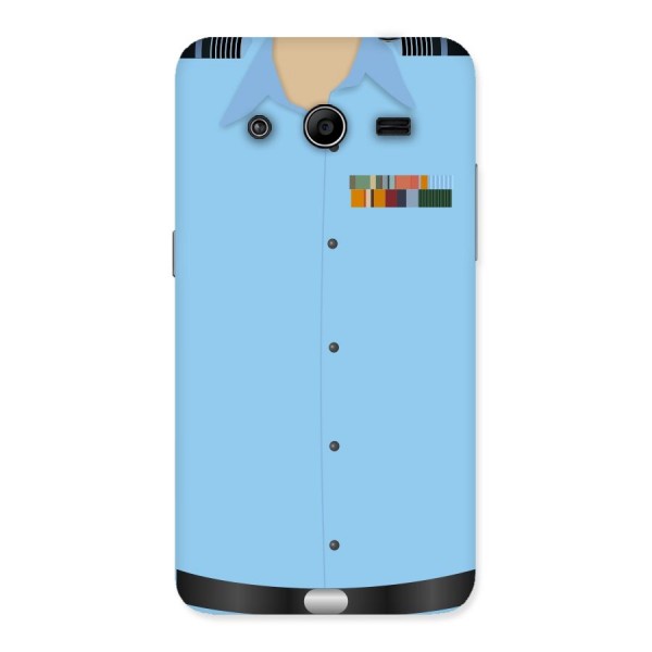 Air Force Uniform Back Case for Galaxy Core 2
