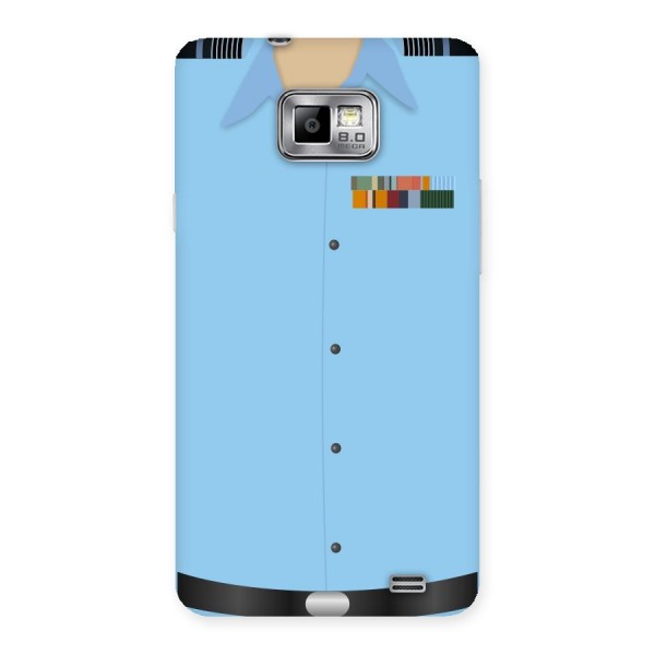 Air Force Uniform Back Case for Galaxy S2