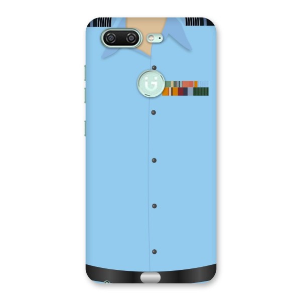 Air Force Uniform Back Case for Gionee S10