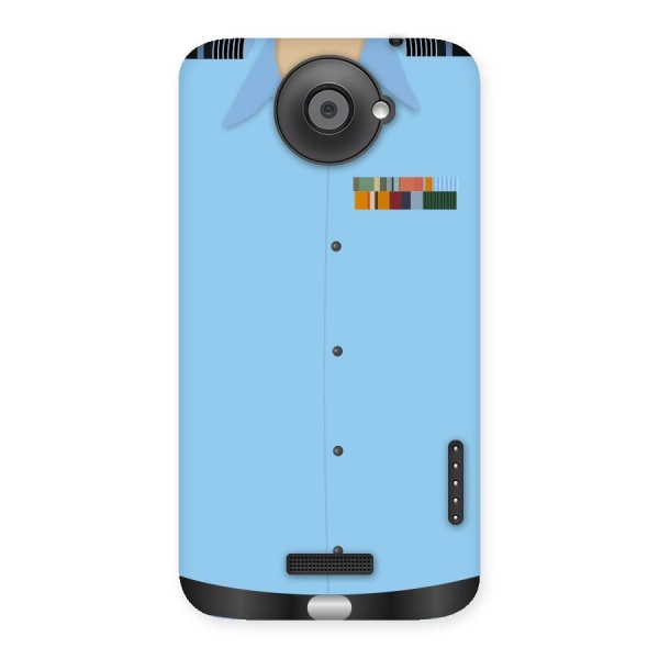 Air Force Uniform Back Case for HTC One X