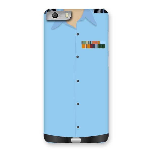 Air Force Uniform Back Case for Micromax Canvas Knight 2