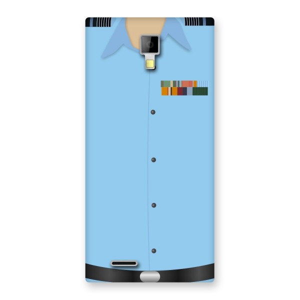 Air Force Uniform Back Case for Micromax Canvas Xpress A99
