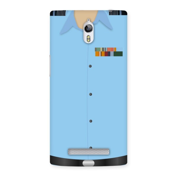 Air Force Uniform Back Case for Oppo Find 7