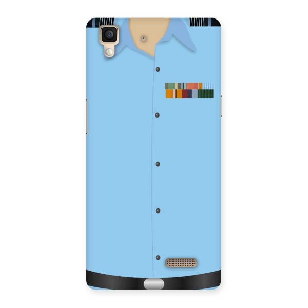 Air Force Uniform Back Case for Oppo R7