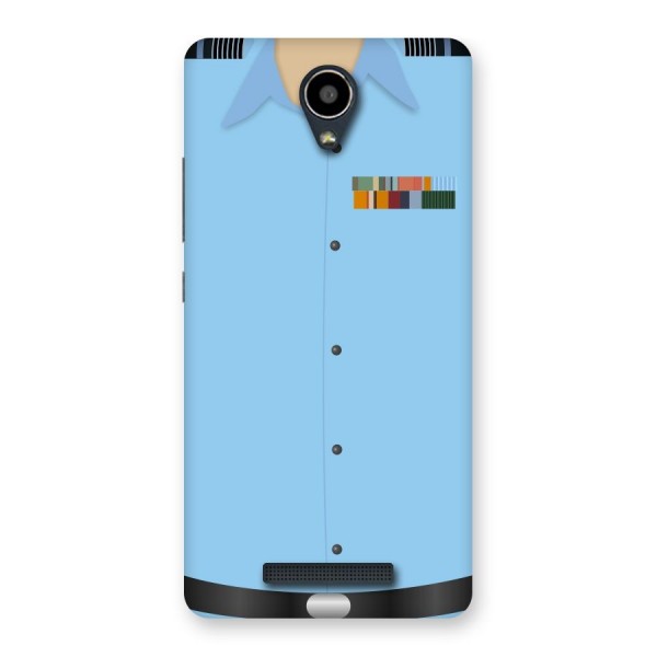 Air Force Uniform Back Case for Redmi Note 2