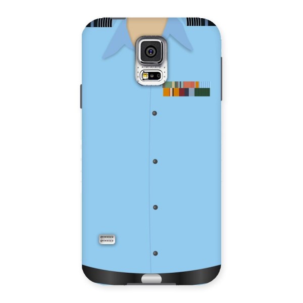 Air Force Uniform Back Case for Samsung Galaxy S5