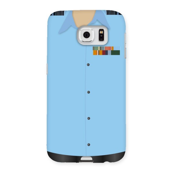 Air Force Uniform Back Case for Samsung Galaxy S6