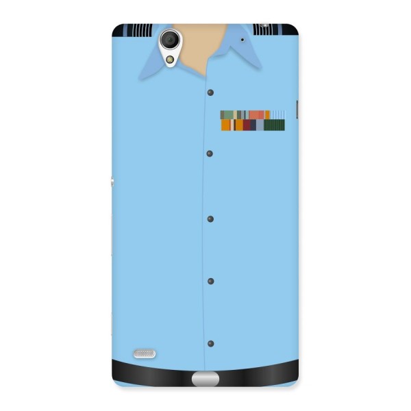 Air Force Uniform Back Case for Sony Xperia C4
