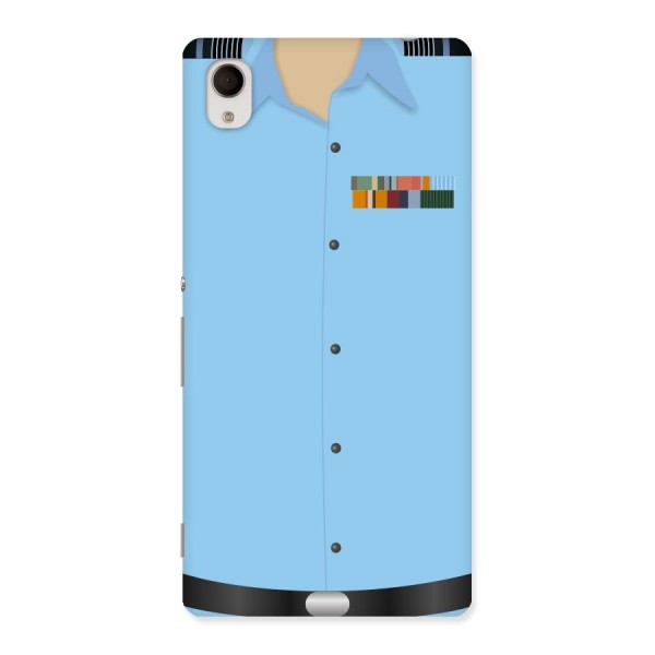Air Force Uniform Back Case for Sony Xperia M4