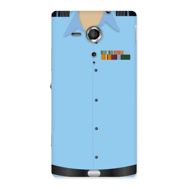 Air Force Uniform Back Case for Sony Xperia SP