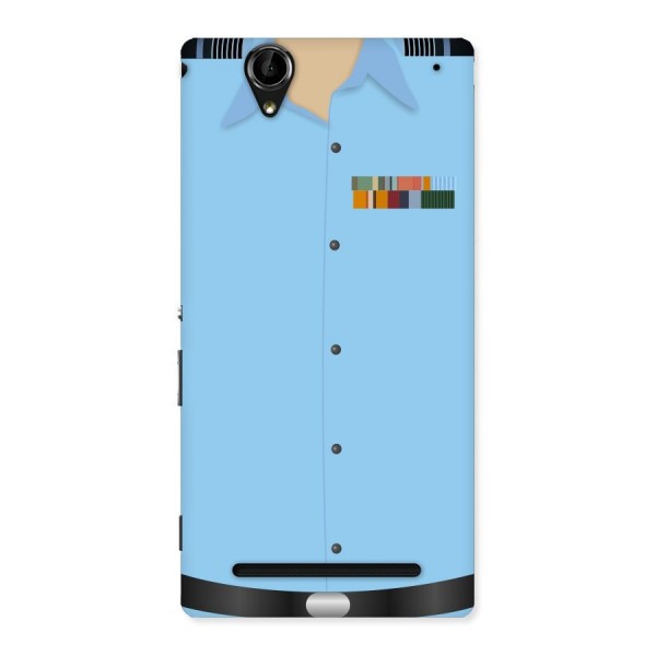 Air Force Uniform Back Case for Sony Xperia T2