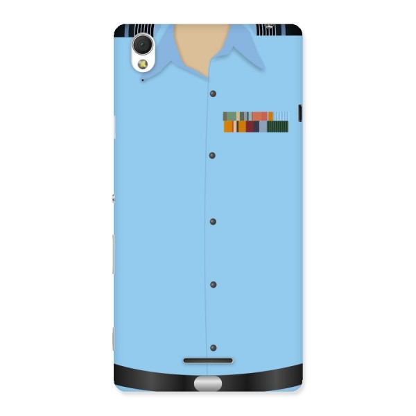 Air Force Uniform Back Case for Sony Xperia T3