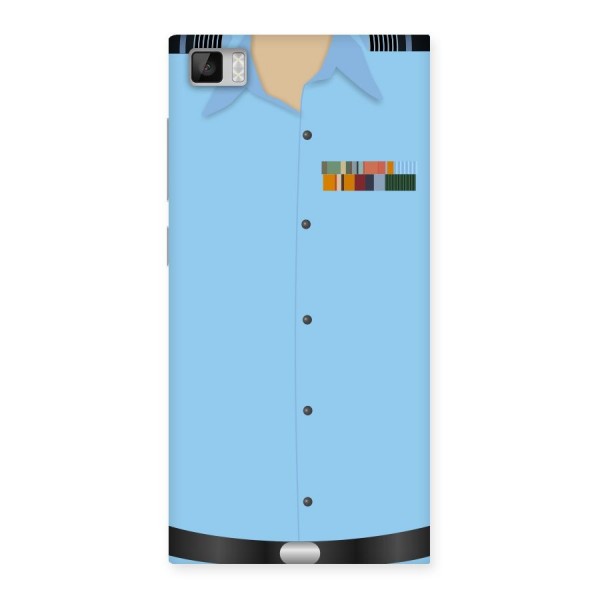 Air Force Uniform Back Case for Xiaomi Mi3