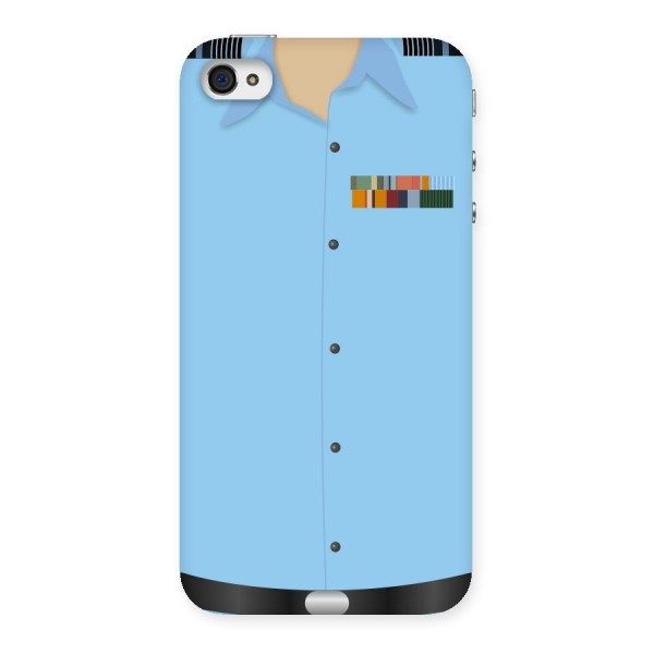 Air Force Uniform Back Case for iPhone 4 4s