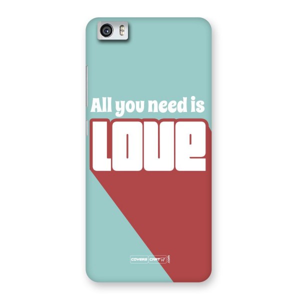 All You Need Is Love Back Case for Xiaomi Redmi Mi5