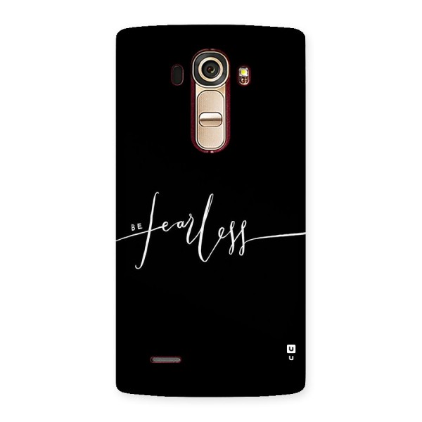 Always Be Fearless Back Case for LG G4