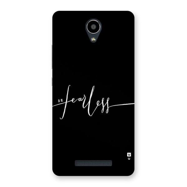 Always Be Fearless Back Case for Redmi Note 2