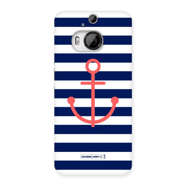 Anchor Stripes Back Case for HTC One M9 Plus