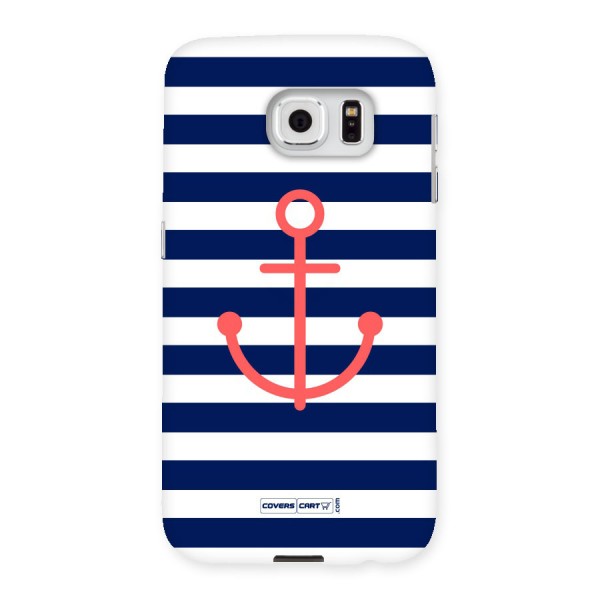 Anchor Stripes Back Case for Samsung Galaxy S6