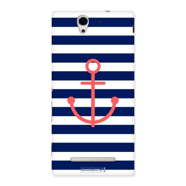 Anchor Stripes Back Case for Sony Xperia C3