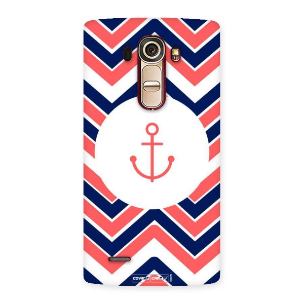Anchor Zig Zag Back Case for LG G4