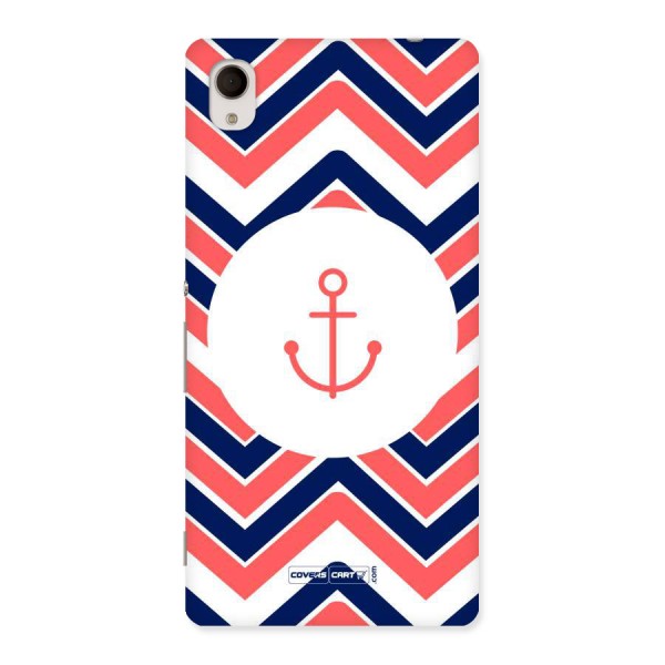 Anchor Zig Zag Back Case for Sony Xperia M4