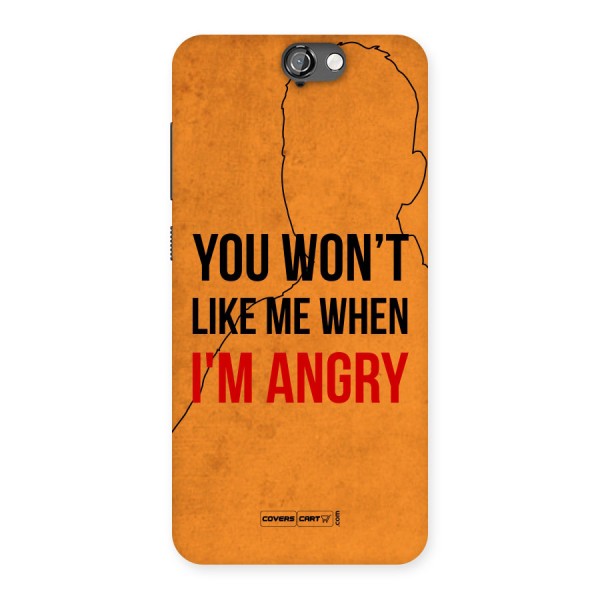 When I M Angry Back Case for HTC One A9
