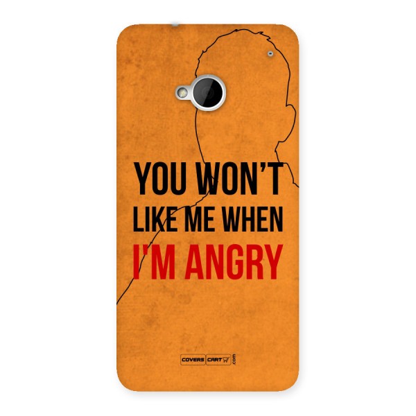 When I M Angry Back Case for HTC One M7