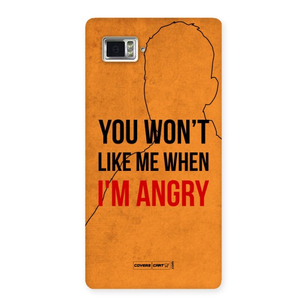 When I M Angry Back Case for Vibe Z2 Pro K920