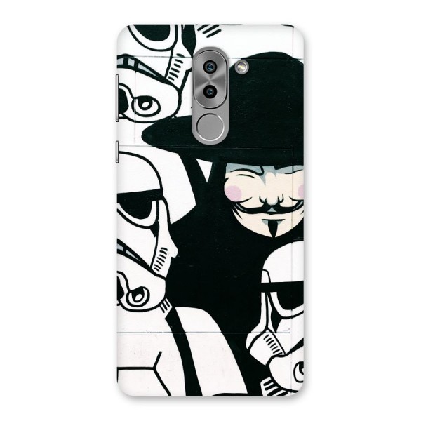 Anonymous Hat Back Case for Honor 6X