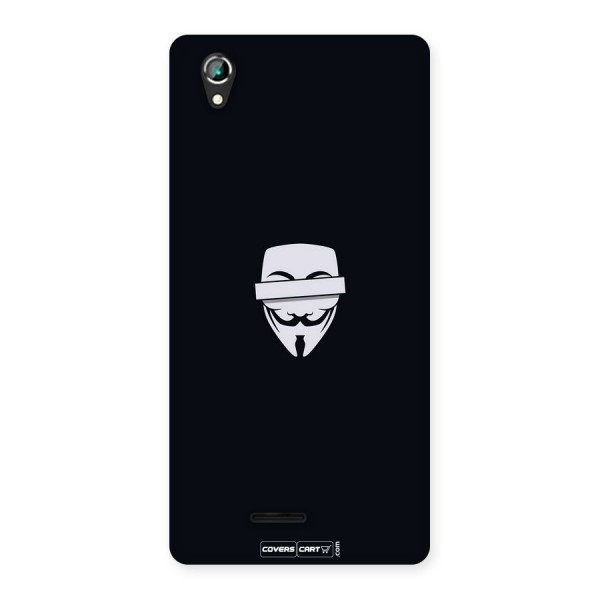 Anonymous Mask Back Case for Lava Iris 800