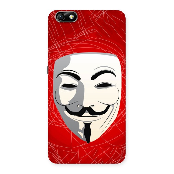 Anonymous Mask Abstract Back Case for Honor 4X
