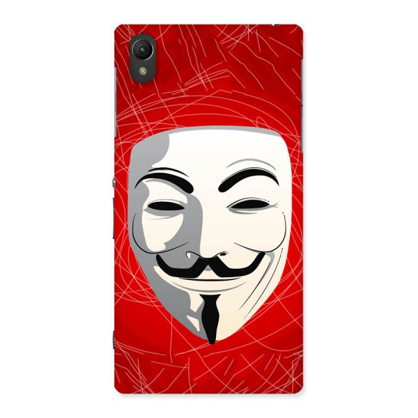 Anonymous Mask Abstract Back Case for Sony Xperia Z1