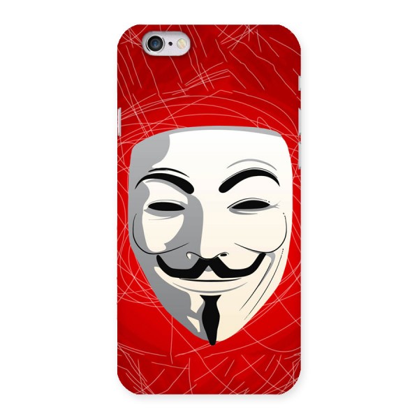 Anonymous Mask Abstract Back Case for iPhone 6 6S