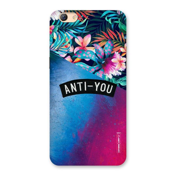 Anti You Back Case for Oppo F3 Plus