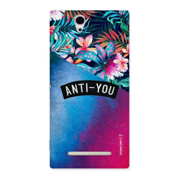 Anti You Back Case for Sony Xperia C3