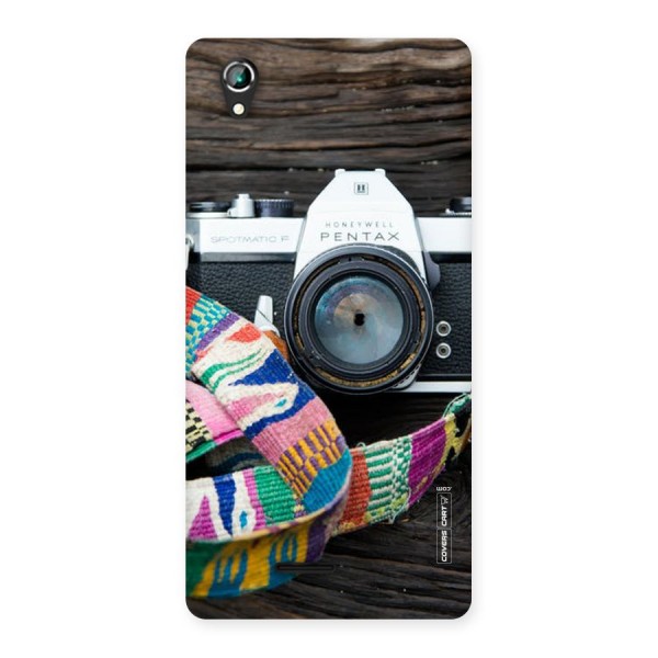 Antique Camera Back Case for Lava Iris 800