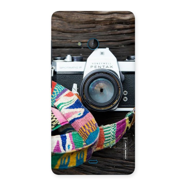 Antique Camera Back Case for Lumia 540