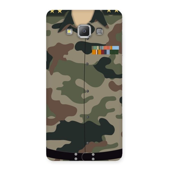 Army Uniform Back Case for Galaxy A7