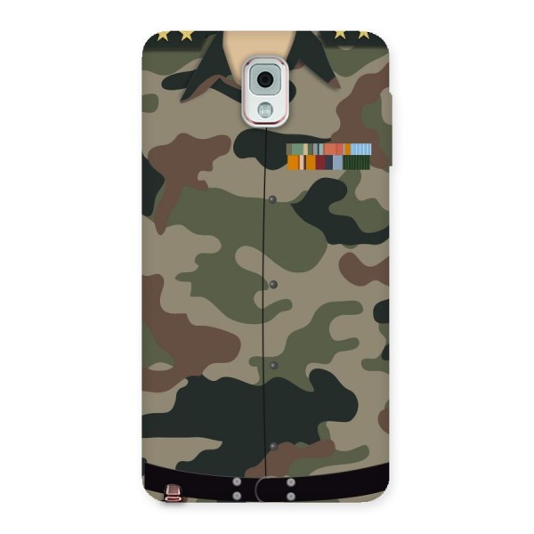 Army Uniform Back Case for Galaxy Note 3