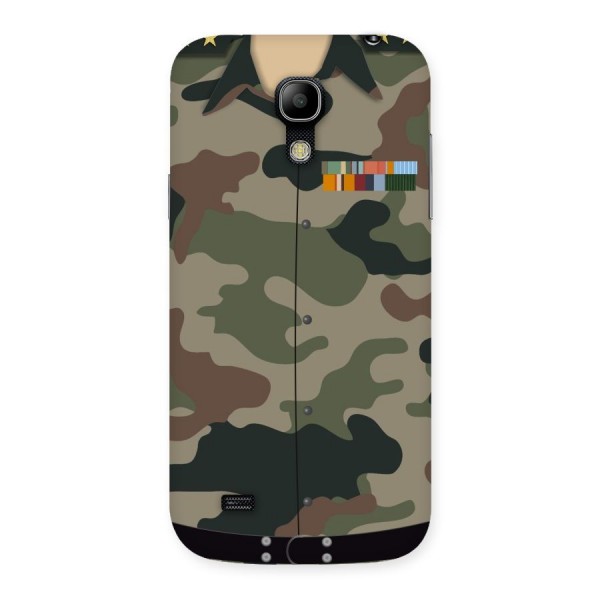 Army Uniform Back Case for Galaxy S4 Mini