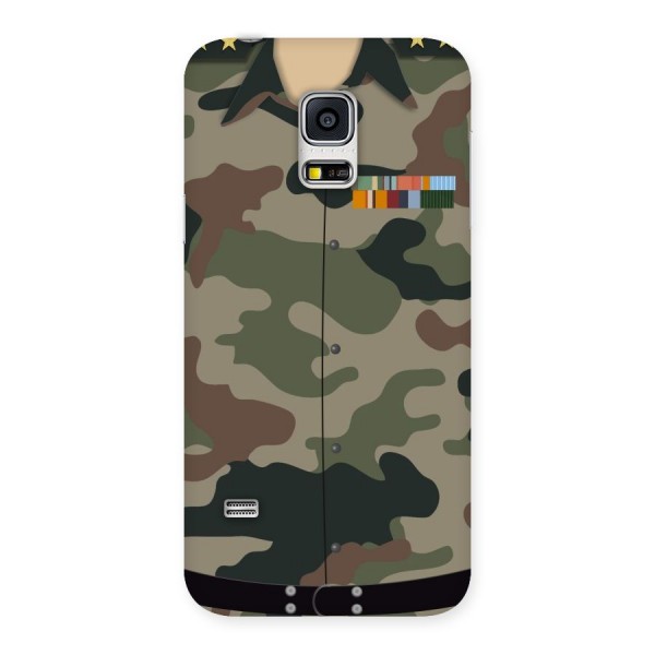 Army Uniform Back Case for Galaxy S5 Mini