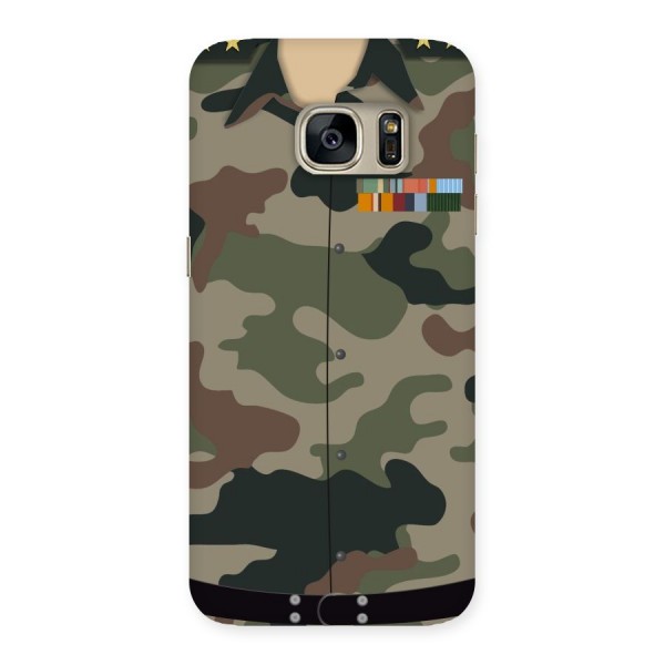 Army Uniform Back Case for Galaxy S7