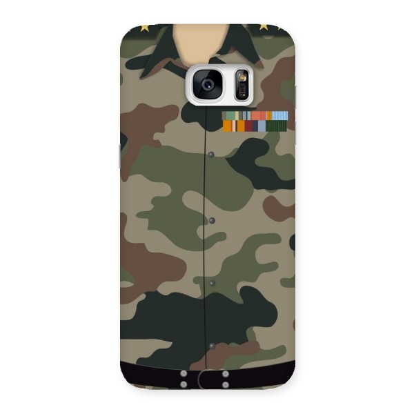 Army Uniform Back Case for Galaxy S7 Edge