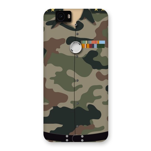 Army Uniform Back Case for Google Nexus-6P