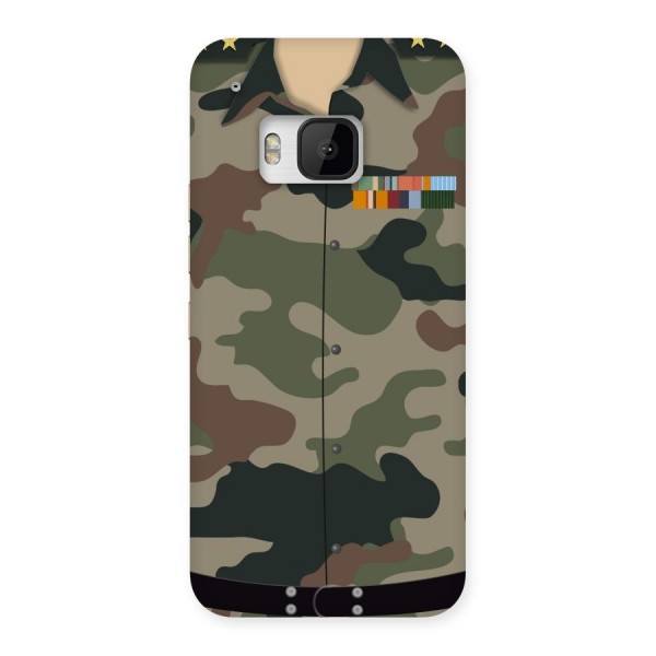 Army Uniform Back Case for HTC One M9
