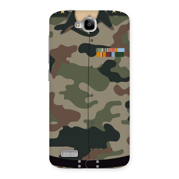 Army Uniform Back Case for Honor Holly