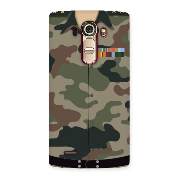 Army Uniform Back Case for LG G4