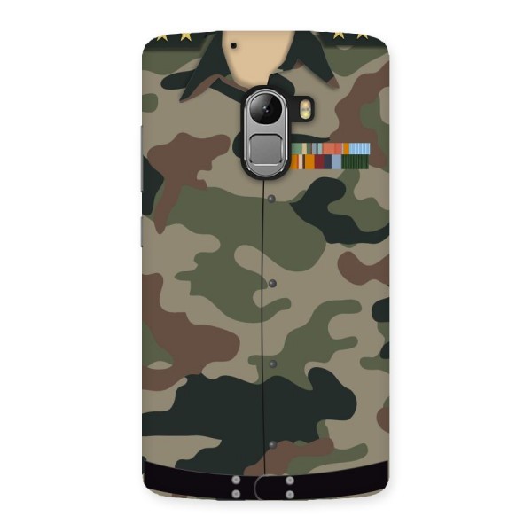 Army Uniform Back Case for Lenovo K4 Note