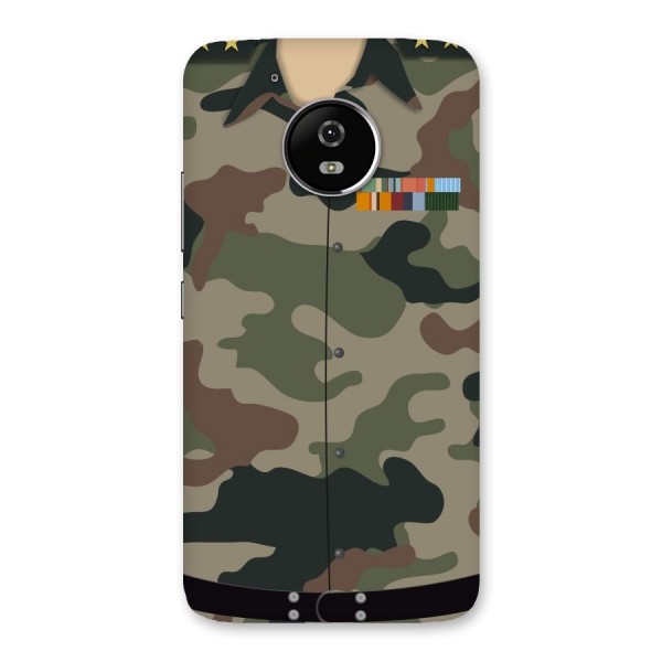 Army Uniform Back Case for Moto G5